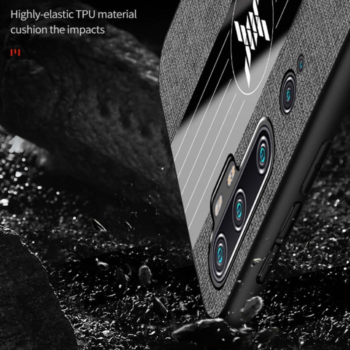 Funda de teléfono TPU con textura de tela de costura XINLI, For Xiaomi Mi CC9 Pro, For Xiaomi Civi, For Xiaomi Mi Mix 4, For Xiaomi Mi Note 10 Lite, For Xiaomi Poco M3