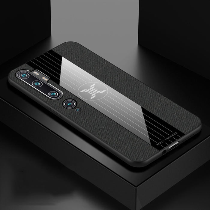 Funda de teléfono TPU con textura de tela de costura XINLI, For Xiaomi Mi CC9 Pro, For Xiaomi Civi, For Xiaomi Mi Mix 4, For Xiaomi Mi Note 10 Lite, For Xiaomi Poco M3
