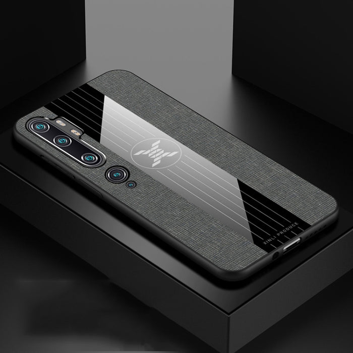 Funda de teléfono TPU con textura de tela de costura XINLI, For Xiaomi Mi CC9 Pro, For Xiaomi Civi, For Xiaomi Mi Mix 4, For Xiaomi Mi Note 10 Lite, For Xiaomi Poco M3