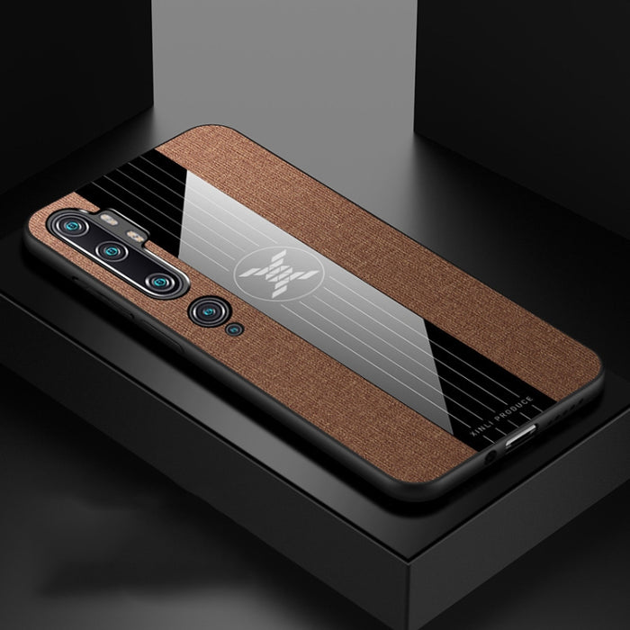 Funda de teléfono TPU con textura de tela de costura XINLI, For Xiaomi Mi CC9 Pro, For Xiaomi Civi, For Xiaomi Mi Mix 4, For Xiaomi Mi Note 10 Lite, For Xiaomi Poco M3