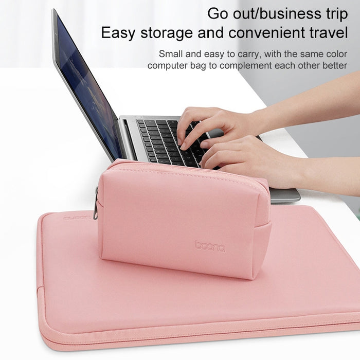 Baona XB-Q003 Bolso de almacenamiento de energía Bolso de almacenamiento digital de cuero PU