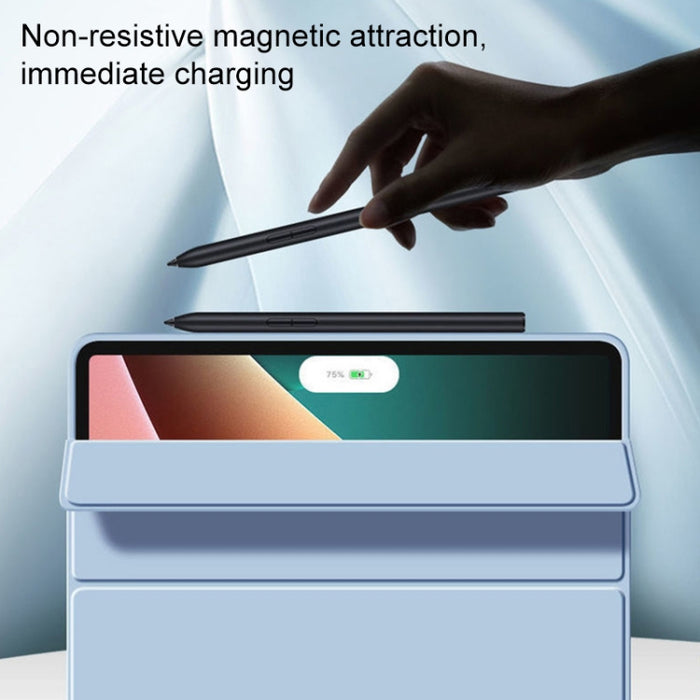 Estuche para tableta Skin Feel Matte Honeycomb Leather con soporte triple, For Xiaomi Pad 5 / Pad 5 Pro