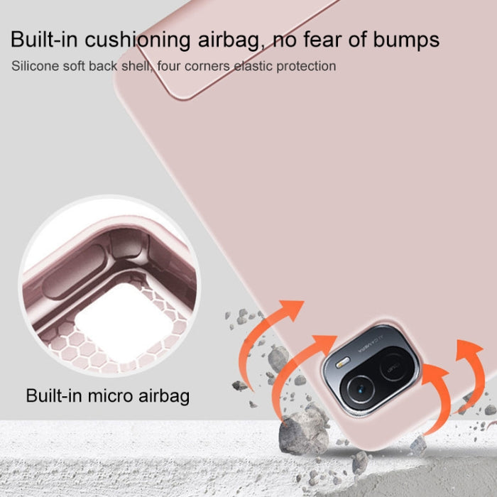 Estuche para tableta Skin Feel Matte Honeycomb Leather con soporte triple, For Xiaomi Pad 5 / Pad 5 Pro