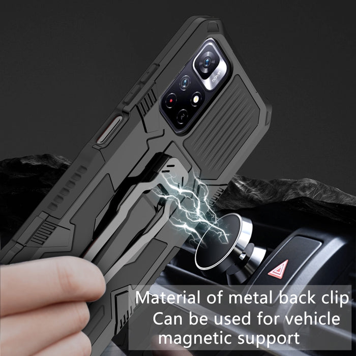 Armor Warrior PC + Funda de teléfono TPU, For Xiaomi Redmi Note 11 5G