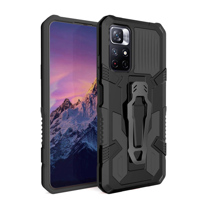 Armor Warrior PC + Funda de teléfono TPU, For Xiaomi Redmi Note 11 5G