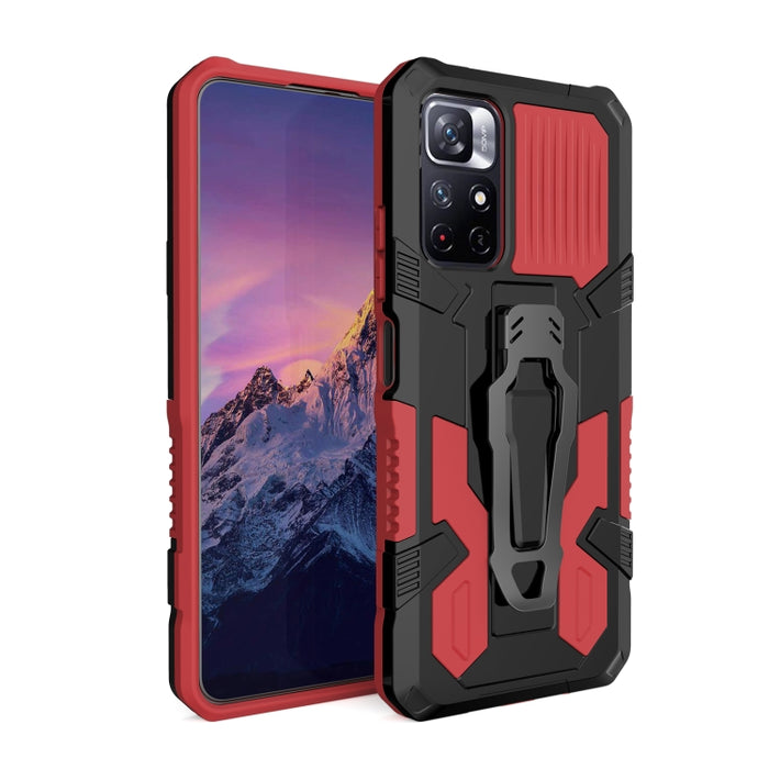 Armor Warrior PC + Funda de teléfono TPU, For Xiaomi Redmi Note 11 5G