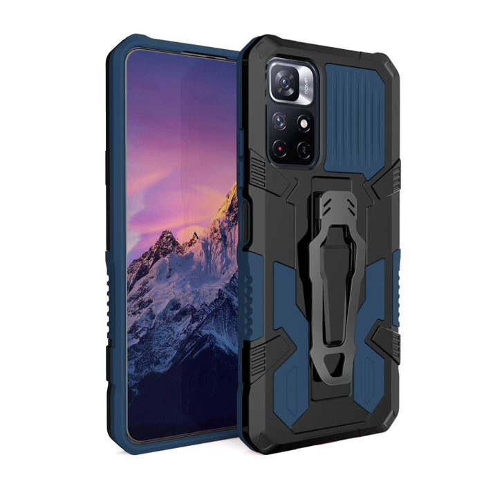 Armor Warrior PC + Funda de teléfono TPU, For Xiaomi Redmi Note 11 5G