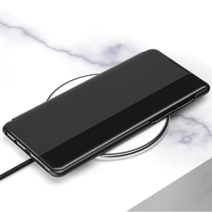 Estuche de cuero para teléfono con vista de ventana, For Xiaomi Redmi Note 11 Pro, For Xiaomi Redmi Note 11, For Samsung Galaxy S22 Ultra 5G, For Samsung Galaxy S22+ 5G, For Samsung Galaxy S22 5G