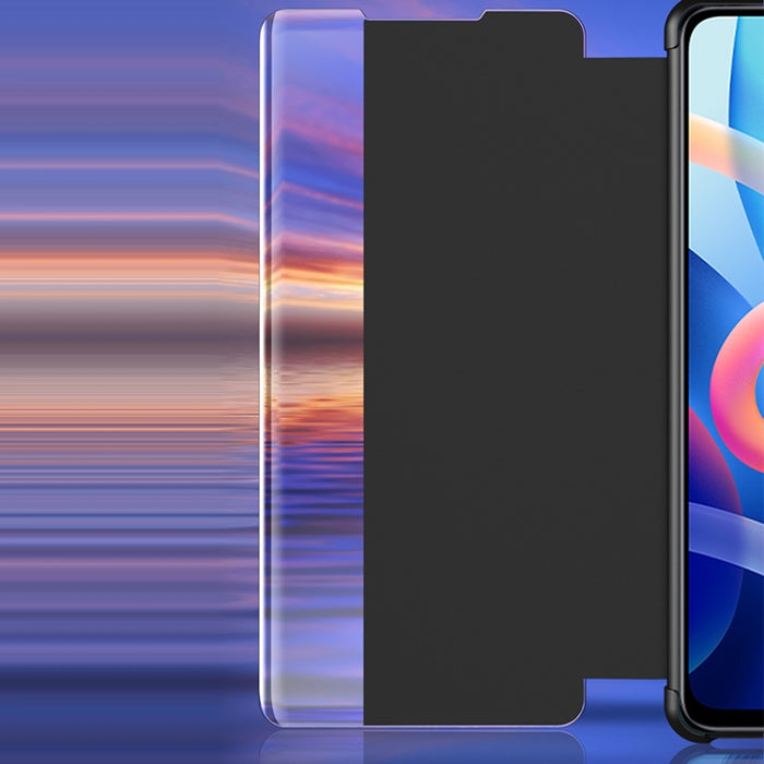 Estuche de cuero para teléfono con vista de ventana, For Xiaomi Redmi Note 11 Pro, For Xiaomi Redmi Note 11, For Samsung Galaxy S22 Ultra 5G, For Samsung Galaxy S22+ 5G, For Samsung Galaxy S22 5G
