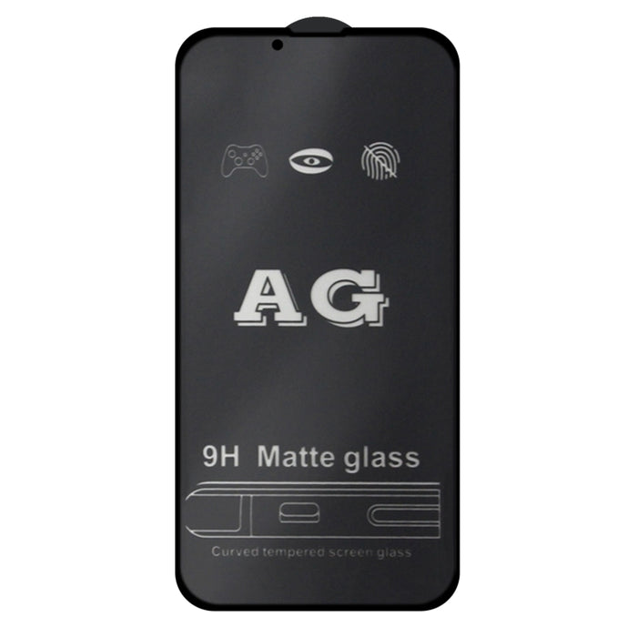 25 PCS AG Película de vidrio templado de cubierta completa esmerilada mate, For iPhone 16e / 13 / 13 Pro  (25pcs), For iPhone 13 Pro Max (25pcs)