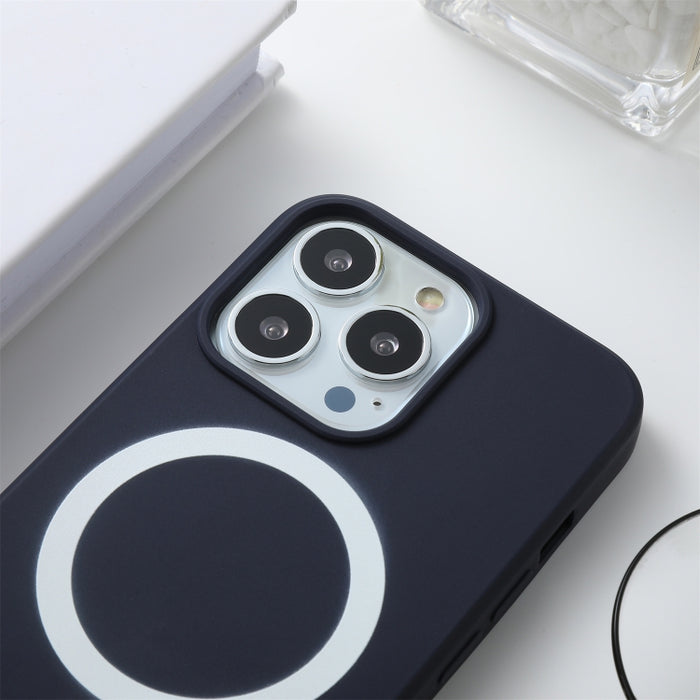 Caja del teléfono Magsafe de silicona