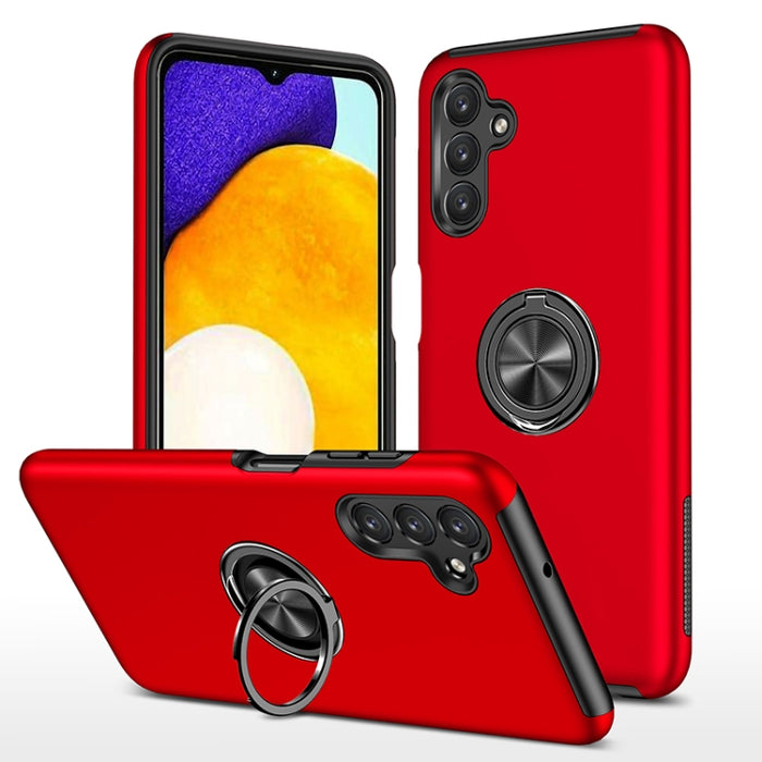 Funda magnética para teléfono PC + TPU con soporte de anillo invisible, For Xiaomi Poco X3 NFC / X3, For Samsung Galaxy A13 5G