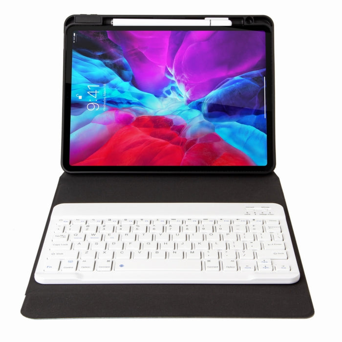 Estuche de cuero para teclado Bluetooth H-102 con soporte trasero triple