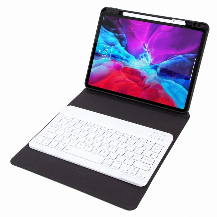 Estuche de cuero para teclado Bluetooth H-102 con soporte trasero triple