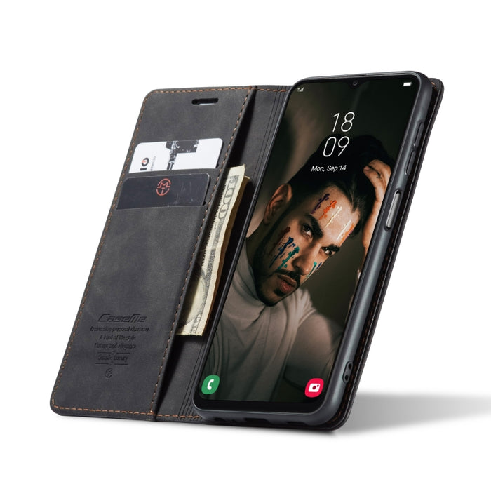CaseMe 013 Estuche multifuncional de cuero con tapa horizontal para teléfono, For Samsung Galaxy A13 4G/A13 5G/A04S/A04/M13 5G, For Samsung Galaxy A33 5G, For Samsung Galaxy A53 5G, For Samsung Galaxy S22, For Samsung Galaxy S22+                       ...