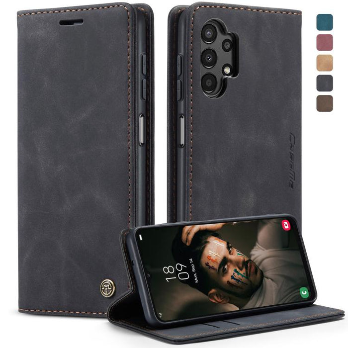CaseMe 013 Estuche multifuncional de cuero con tapa horizontal para teléfono, For Samsung Galaxy A13 4G/A13 5G/A04S/A04/M13 5G, For Samsung Galaxy A33 5G, For Samsung Galaxy A53 5G, For Samsung Galaxy S22, For Samsung Galaxy S22+                       ...