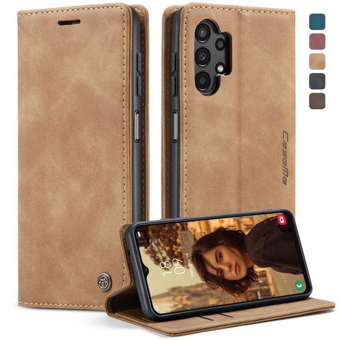 CaseMe 013 Estuche multifuncional de cuero con tapa horizontal para teléfono, For Samsung Galaxy A13 4G/A13 5G/A04S/A04/M13 5G, For Samsung Galaxy A33 5G, For Samsung Galaxy A53 5G, For Samsung Galaxy S22, For Samsung Galaxy S22+                       ...