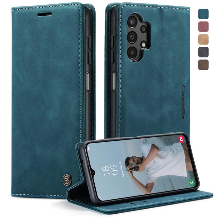CaseMe 013 Estuche multifuncional de cuero con tapa horizontal para teléfono, For Samsung Galaxy A13 4G/A13 5G/A04S/A04/M13 5G, For Samsung Galaxy A33 5G, For Samsung Galaxy A53 5G, For Samsung Galaxy S22, For Samsung Galaxy S22+                       ...