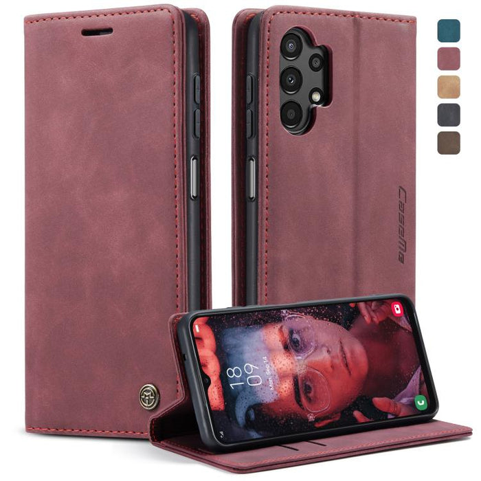CaseMe 013 Estuche multifuncional de cuero con tapa horizontal para teléfono, For Samsung Galaxy A13 4G/A13 5G/A04S/A04/M13 5G, For Samsung Galaxy A33 5G, For Samsung Galaxy A53 5G, For Samsung Galaxy S22, For Samsung Galaxy S22+                       ...