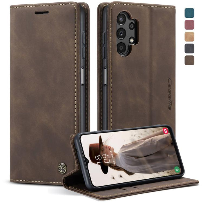 CaseMe 013 Estuche multifuncional de cuero con tapa horizontal para teléfono, For Samsung Galaxy A13 4G/A13 5G/A04S/A04/M13 5G, For Samsung Galaxy A33 5G, For Samsung Galaxy A53 5G, For Samsung Galaxy S22, For Samsung Galaxy S22+                       ...