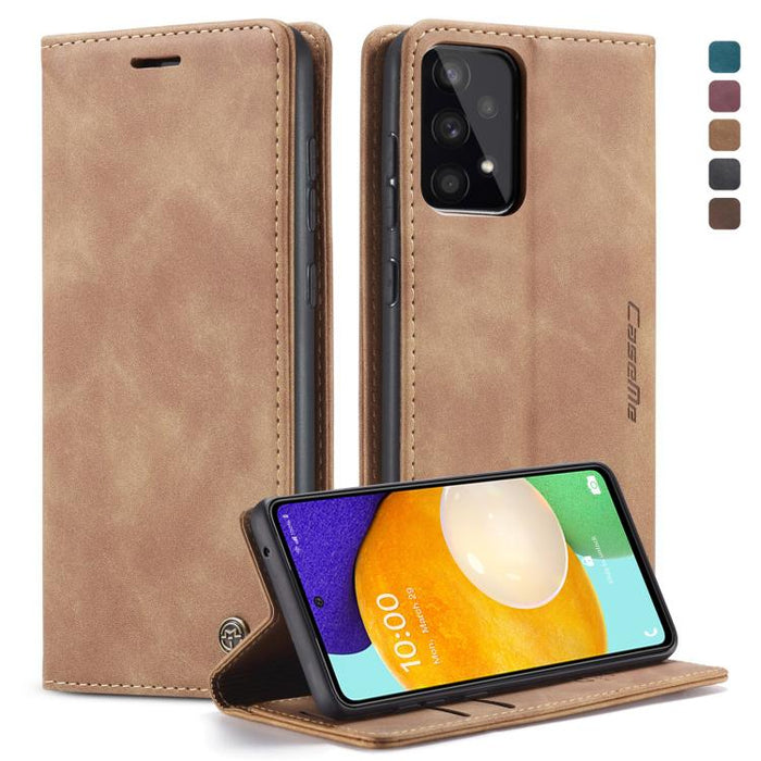 CaseMe 013 Estuche multifuncional de cuero con tapa horizontal para teléfono, For Samsung Galaxy A13 4G/A13 5G/A04S/A04/M13 5G, For Samsung Galaxy A33 5G, For Samsung Galaxy A53 5G, For Samsung Galaxy S22, For Samsung Galaxy S22+                       ...