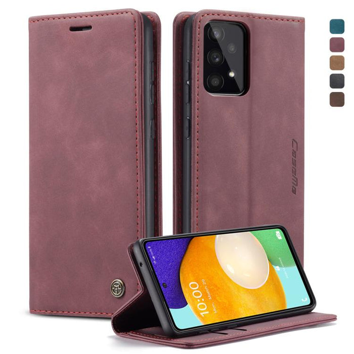 CaseMe 013 Estuche multifuncional de cuero con tapa horizontal para teléfono, For Samsung Galaxy A13 4G/A13 5G/A04S/A04/M13 5G, For Samsung Galaxy A33 5G, For Samsung Galaxy A53 5G, For Samsung Galaxy S22, For Samsung Galaxy S22+                       ...