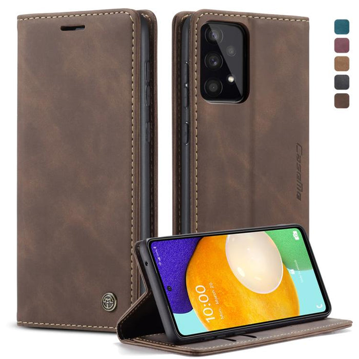 CaseMe 013 Estuche multifuncional de cuero con tapa horizontal para teléfono, For Samsung Galaxy A13 4G/A13 5G/A04S/A04/M13 5G, For Samsung Galaxy A33 5G, For Samsung Galaxy A53 5G, For Samsung Galaxy S22, For Samsung Galaxy S22+                       ...