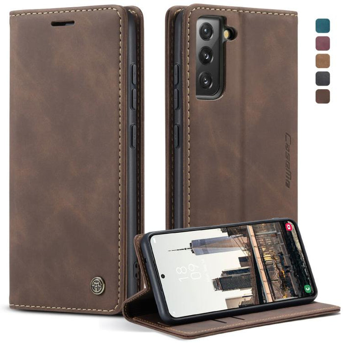 CaseMe 013 Estuche multifuncional de cuero con tapa horizontal para teléfono, For Samsung Galaxy A13 4G/A13 5G/A04S/A04/M13 5G, For Samsung Galaxy A33 5G, For Samsung Galaxy A53 5G, For Samsung Galaxy S22, For Samsung Galaxy S22+                       ...