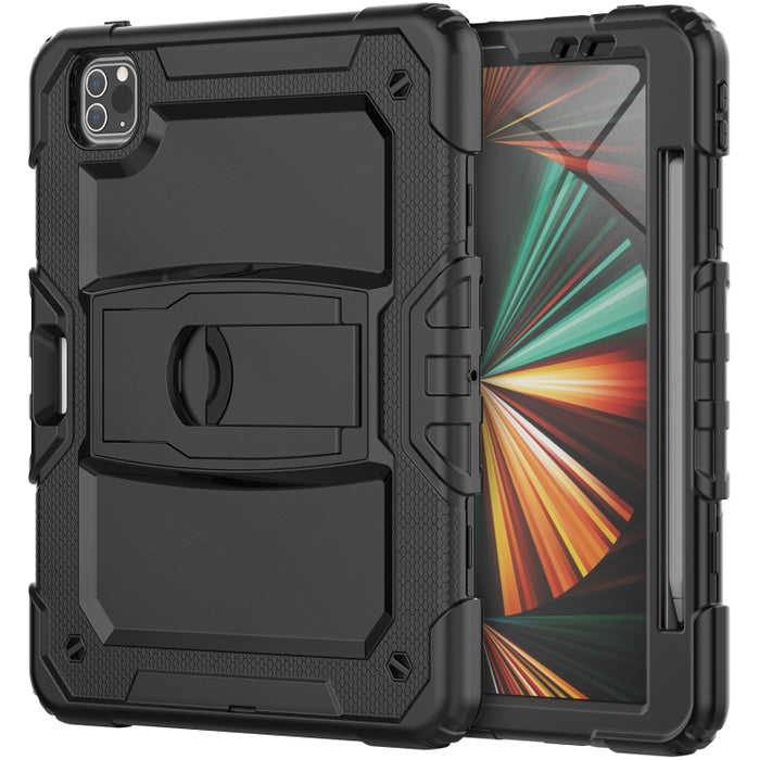 Funda de silicona + PC para tableta con soporte, For iPad Pro 11 2022 / 2021 / 2020 / 2018