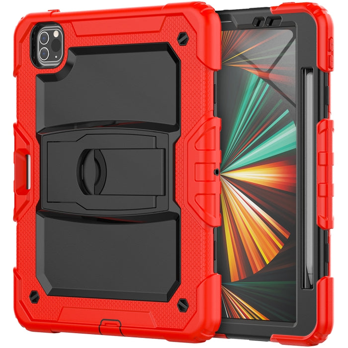 Funda de silicona + PC para tableta con soporte, For iPad Pro 11 2022 / 2021 / 2020 / 2018