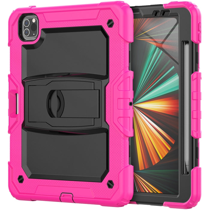 Funda de silicona + PC para tableta con soporte, For iPad Pro 11 2022 / 2021 / 2020 / 2018