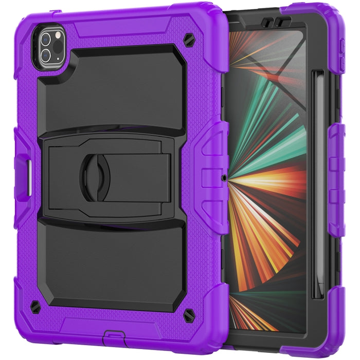 Funda de silicona + PC para tableta con soporte, For iPad Pro 11 2022 / 2021 / 2020 / 2018