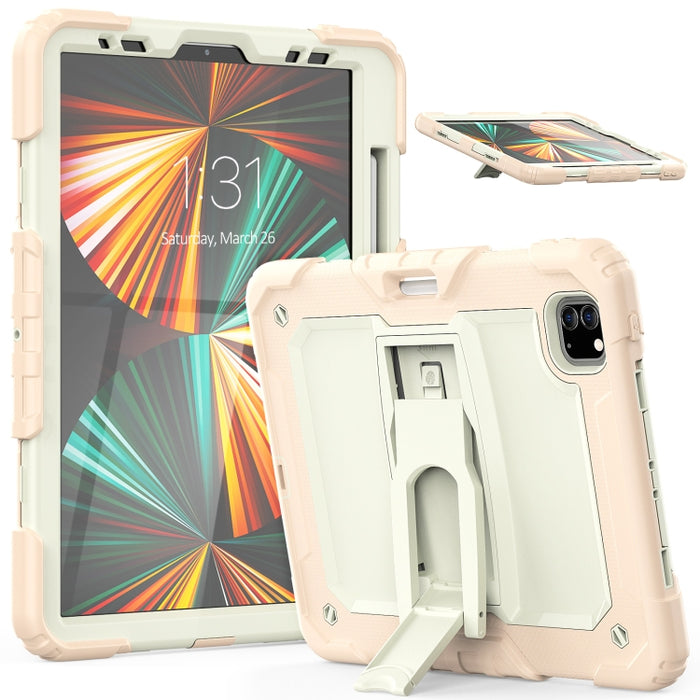 Funda de silicona + PC para tableta con soporte