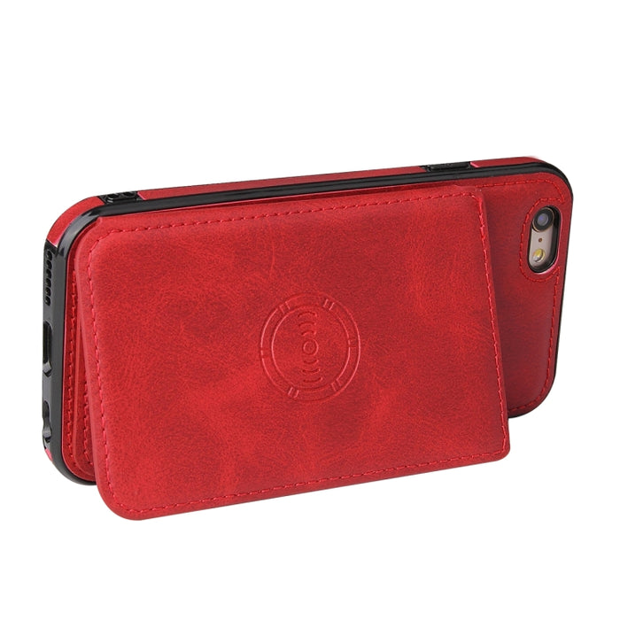 Estuche magnético con textura de becerro