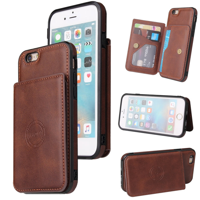 Estuche magnético con textura de becerro