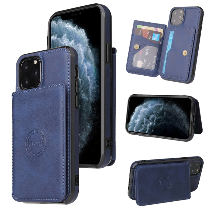 Estuche magnético con textura de becerro