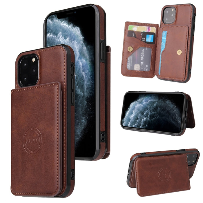 Estuche magnético con textura de becerro