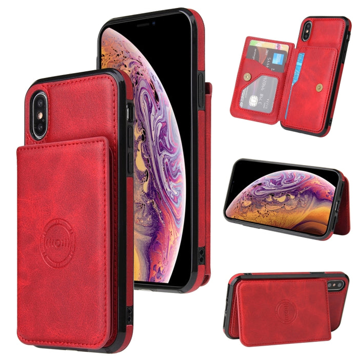 Estuche magnético con textura de becerro
