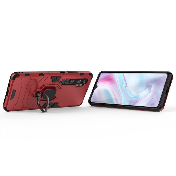 Para Xiaomi Note 8T PC + TPU Estuche protector a prueba de golpes con soporte de anillo magnético, For Xiaomi Redmi Note 8T