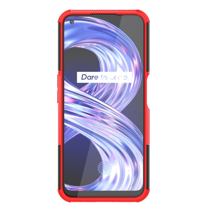 Funda para teléfono con textura de neumático TPU + PC con soporte, For OPPO Realme 8i, For Xiaomi Redmi Note 11 Pro (China), For Motorola Moto E40, For Samsung Galaxy A03 Global, For Samsung Galaxy A53 5G