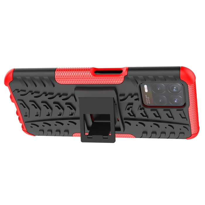 Funda para teléfono con textura de neumático TPU + PC con soporte, For OPPO Realme 8i, For Xiaomi Redmi Note 11 Pro (China), For Motorola Moto E40, For Samsung Galaxy A03 Global, For Samsung Galaxy A53 5G