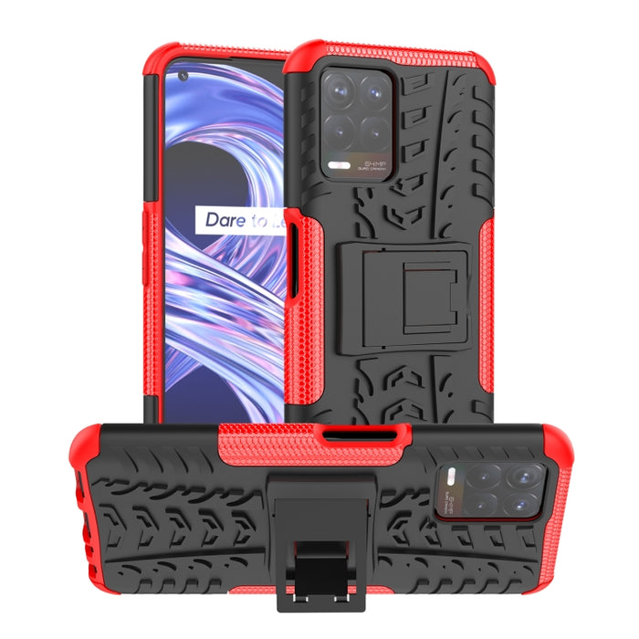 Funda para teléfono con textura de neumático TPU + PC con soporte, For OPPO Realme 8i, For Xiaomi Redmi Note 11 Pro (China), For Motorola Moto E40, For Samsung Galaxy A03 Global, For Samsung Galaxy A53 5G