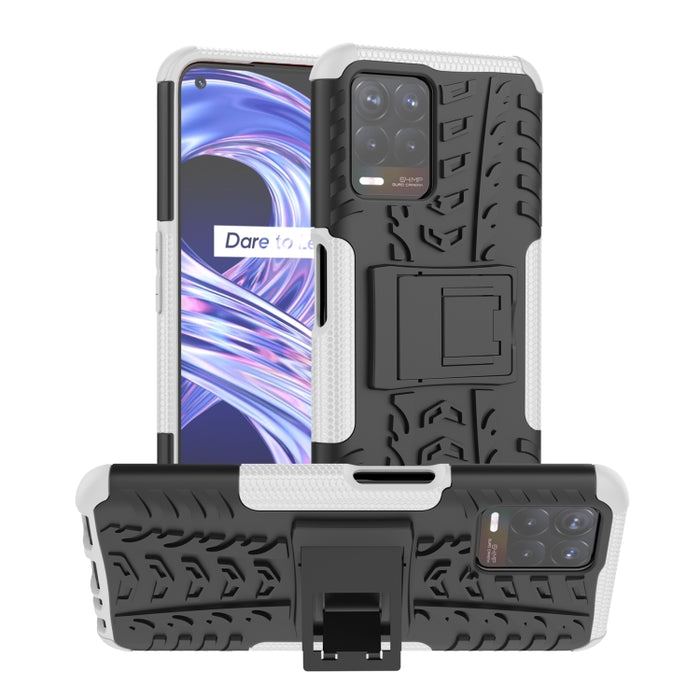 Funda para teléfono con textura de neumático TPU + PC con soporte, For OPPO Realme 8i, For Xiaomi Redmi Note 11 Pro (China), For Motorola Moto E40, For Samsung Galaxy A03 Global, For Samsung Galaxy A53 5G