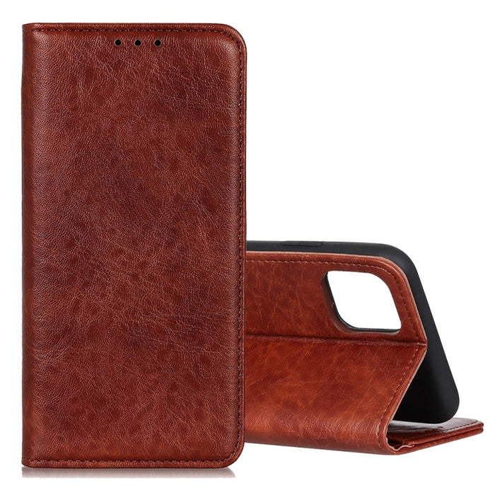 Estuche de cuero con tapa horizontal con textura de caballo loco retro magnético con soporte y ranuras para tarjetas, For Xiaomi Redmi K30, For Galaxy Note10 Lite / A81, For Galaxy S10 Lite / A91