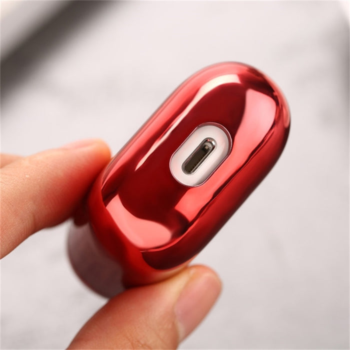 Estuche protector a prueba de golpes para auriculares de TPU electrochapado