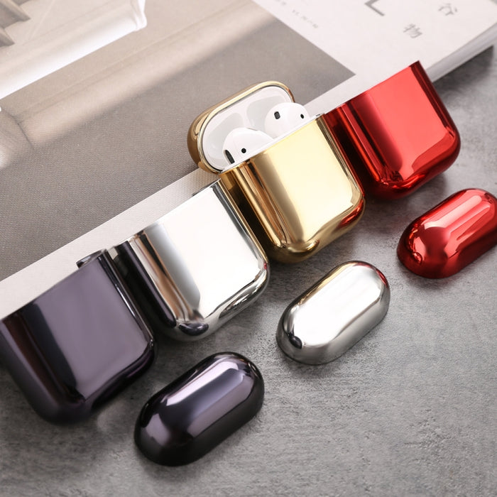Estuche protector a prueba de golpes para auriculares de TPU electrochapado