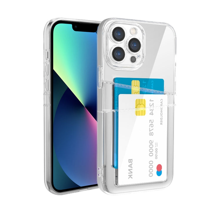 Caja del teléfono de TPU de doble tarjeta, For iPhone 12 Pro Max, For iPhone 11, For iPhone 11 Pro