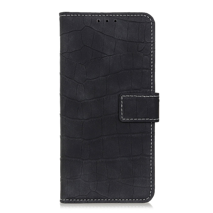 Estuche de cuero con tapa horizontal con textura de cocodrilo con soporte, billetera, ranuras para tarjetas y marco de fotos, For Xiaomi Redmi K30, For Galaxy Note10 Lite / A81, For Galaxy S10 Lite / A91