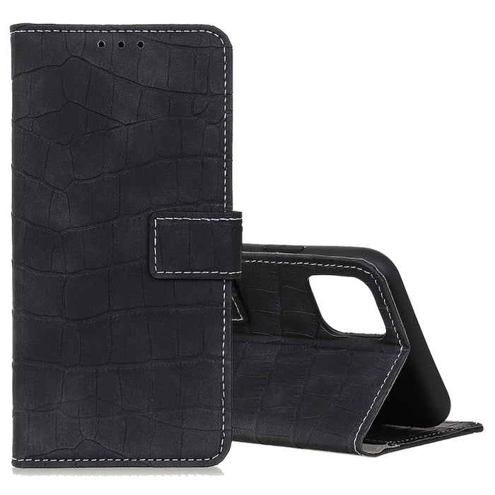 Estuche de cuero con tapa horizontal con textura de cocodrilo con soporte, billetera, ranuras para tarjetas y marco de fotos, For Xiaomi Redmi K30, For Galaxy Note10 Lite / A81, For Galaxy S10 Lite / A91