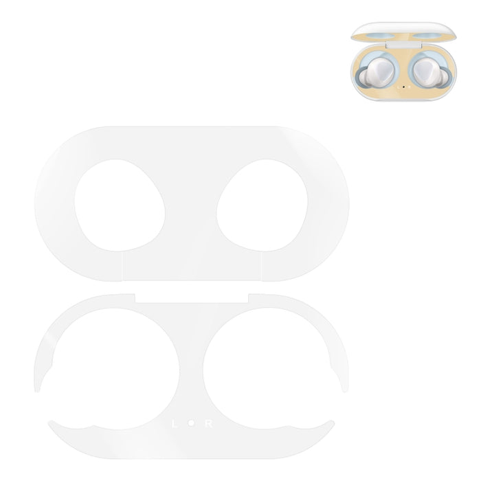 Para Galaxy Buds Auriculares Bluetooth inalámbricos Etiqueta protectora de metal